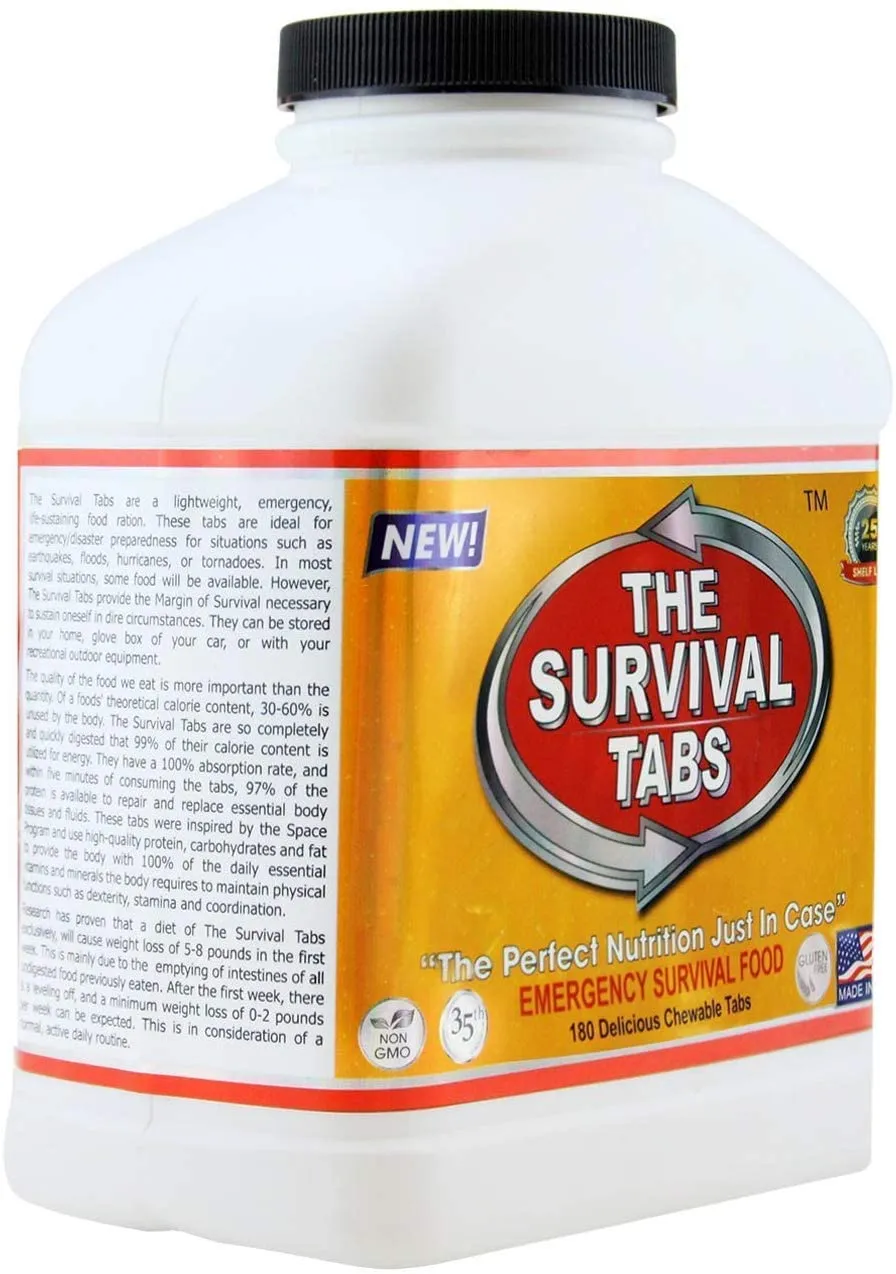 12-month survival storage food mix flavor 25year shelf life none GMO gluten-free