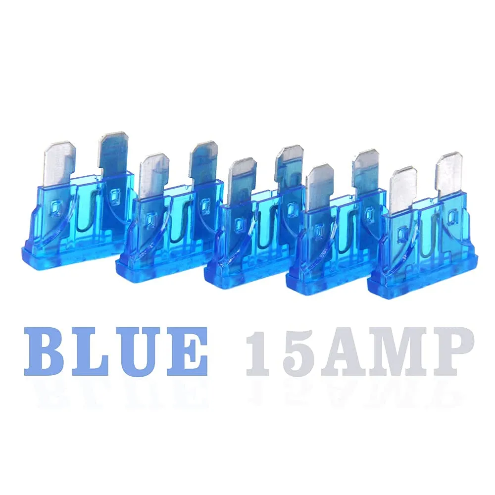 (20 pcs) 15 Amp Standard Blade Fuse, 15 A Automotive Fuse for Car Truck