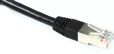 30M Outdoor Cat6A Shielded Patch Lead | Black