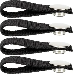 4pcs Hockey Helmet Chin Strap Replacement Kit Detachable Sports Helmet Buckle x Long for Hockey Safety