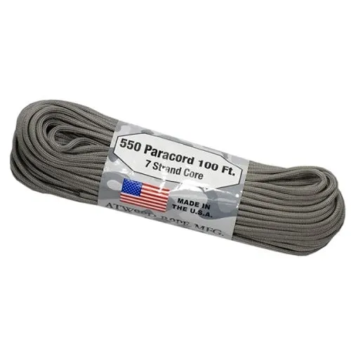 Atwood 550 Paracord - Solids 100 ft