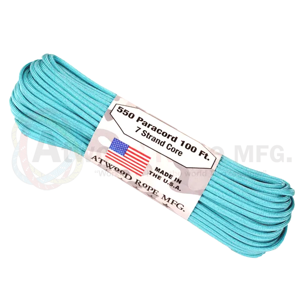 Atwood 550 Paracord - Solids 100 ft