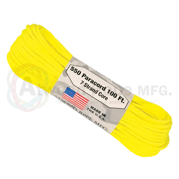 Atwood 550 Paracord - Solids 100 ft