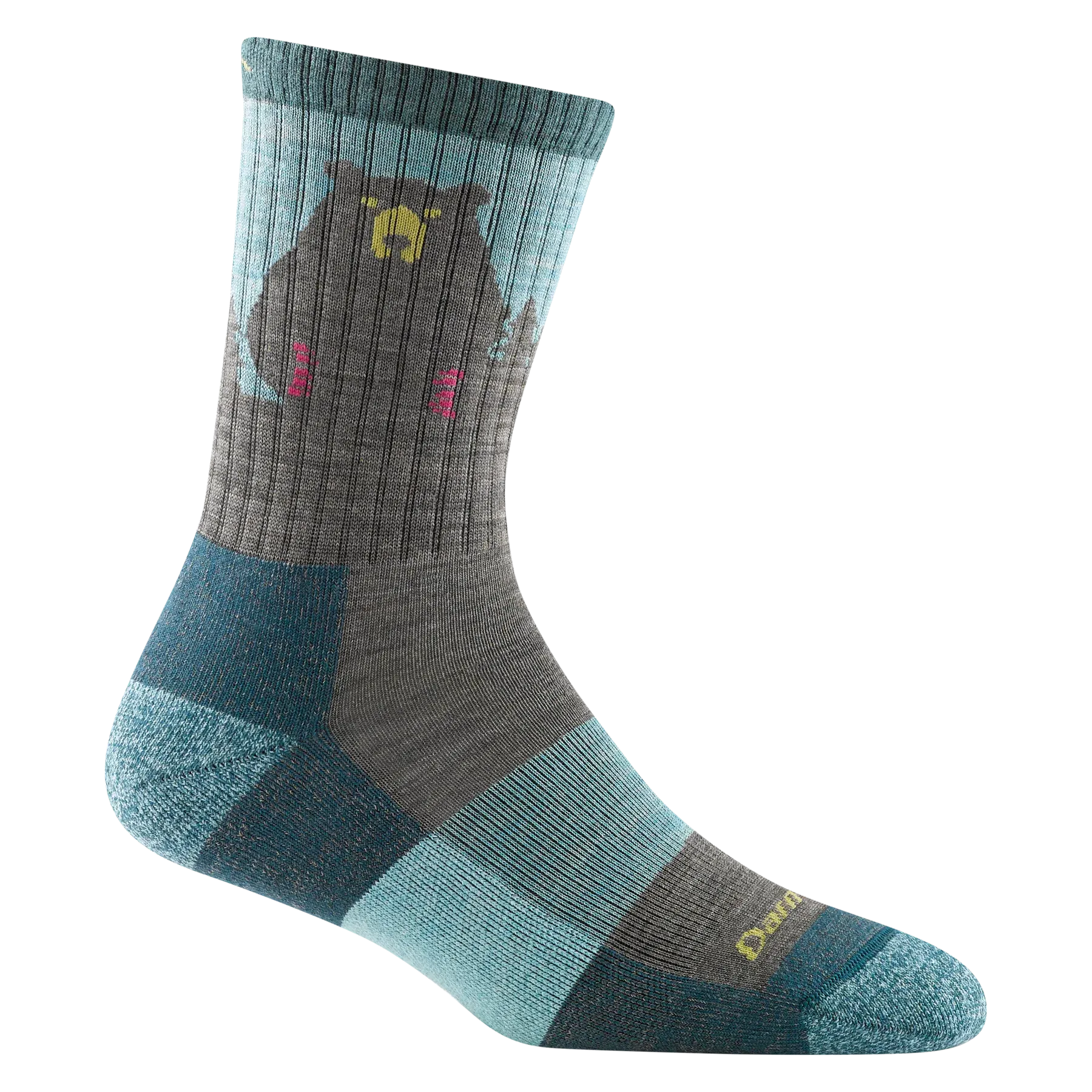 Bear Town Micro Crew Lightweight Hiking Sock (Women's) - D1970W