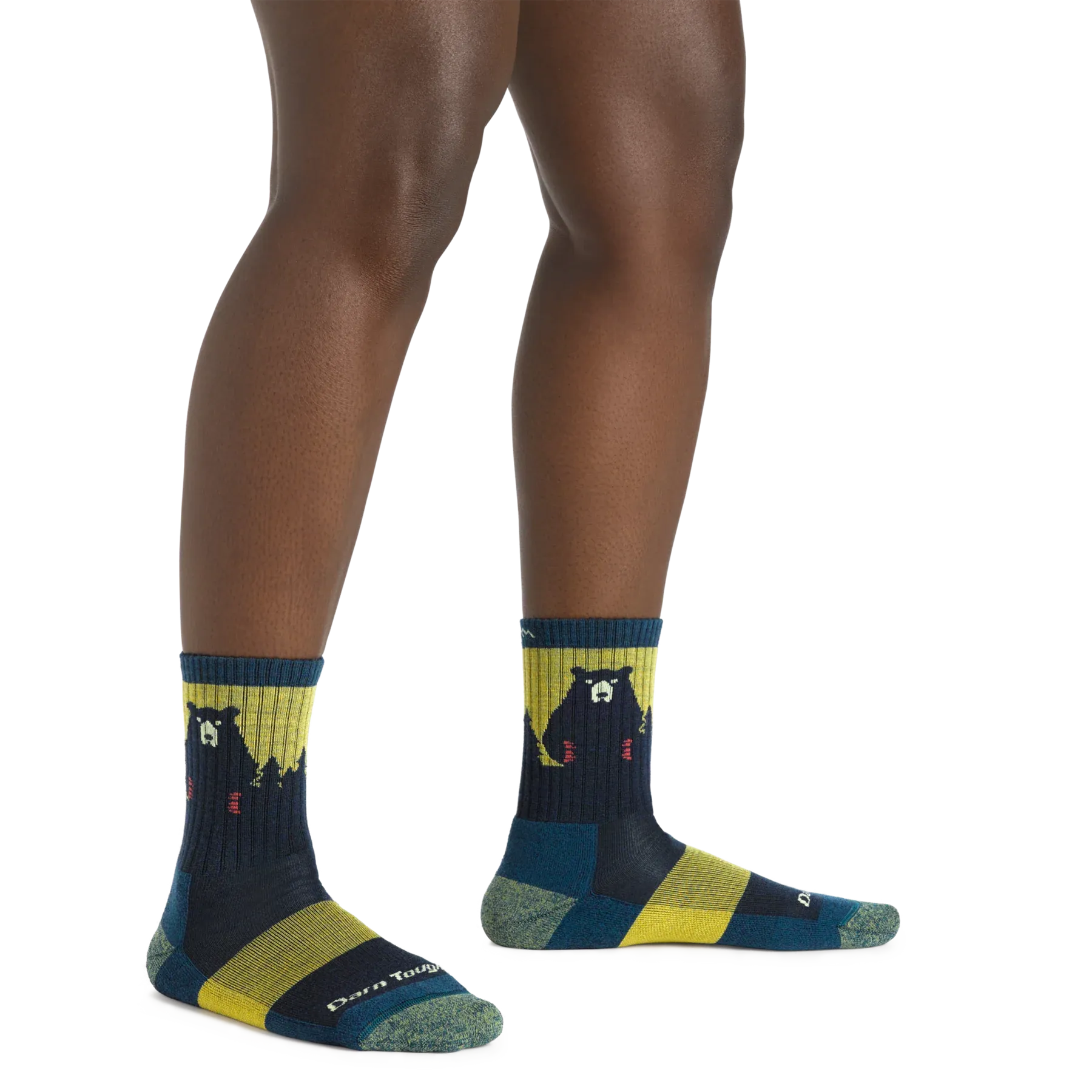 Bear Town Micro Crew Lightweight Hiking Sock (Women's) - D1970W