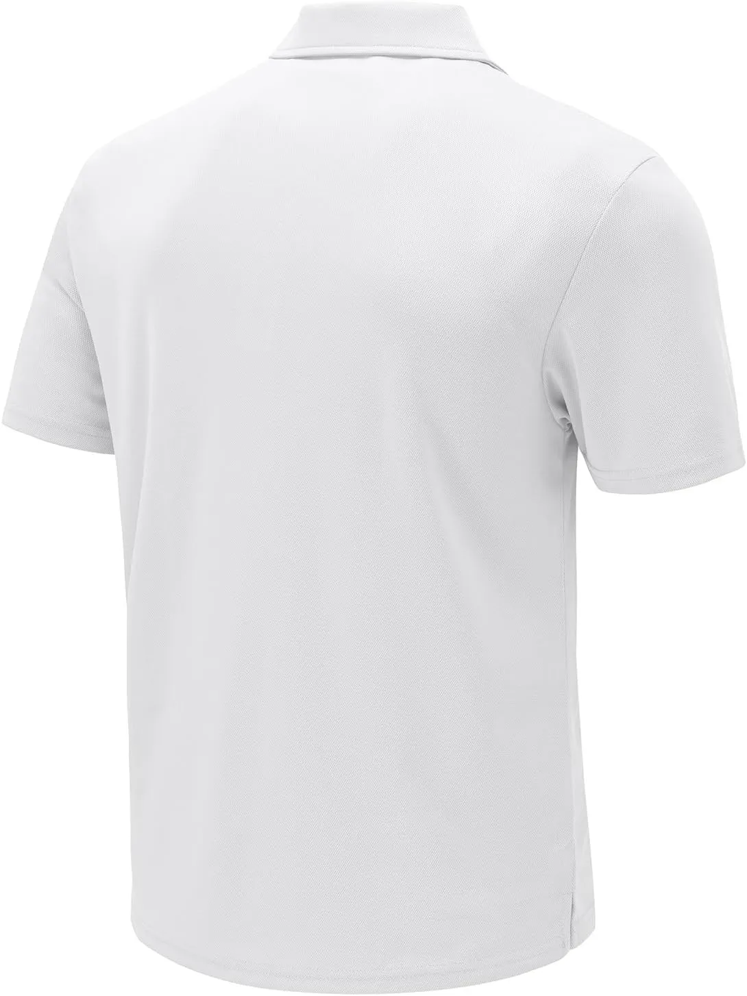 BGOWATU Men's Polo Shirts Short Sleeve Collared Golf Shirts Quick Dry Tennis Shirt Outdoor Sports Causal Shirts