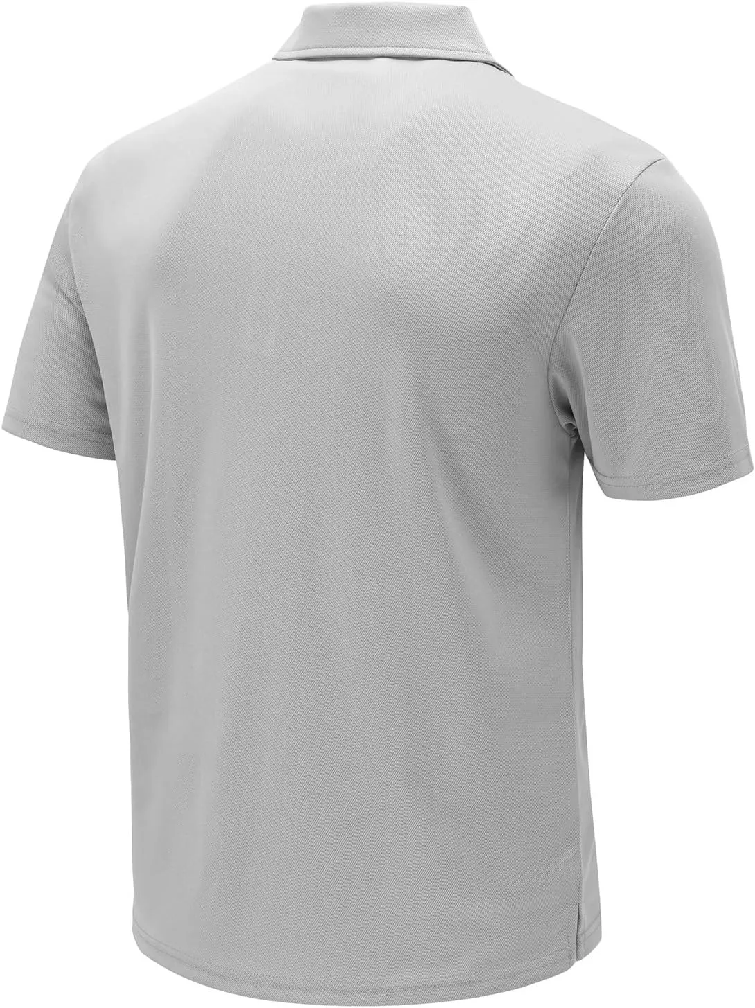 BGOWATU Men's Polo Shirts Short Sleeve Collared Golf Shirts Quick Dry Tennis Shirt Outdoor Sports Causal Shirts