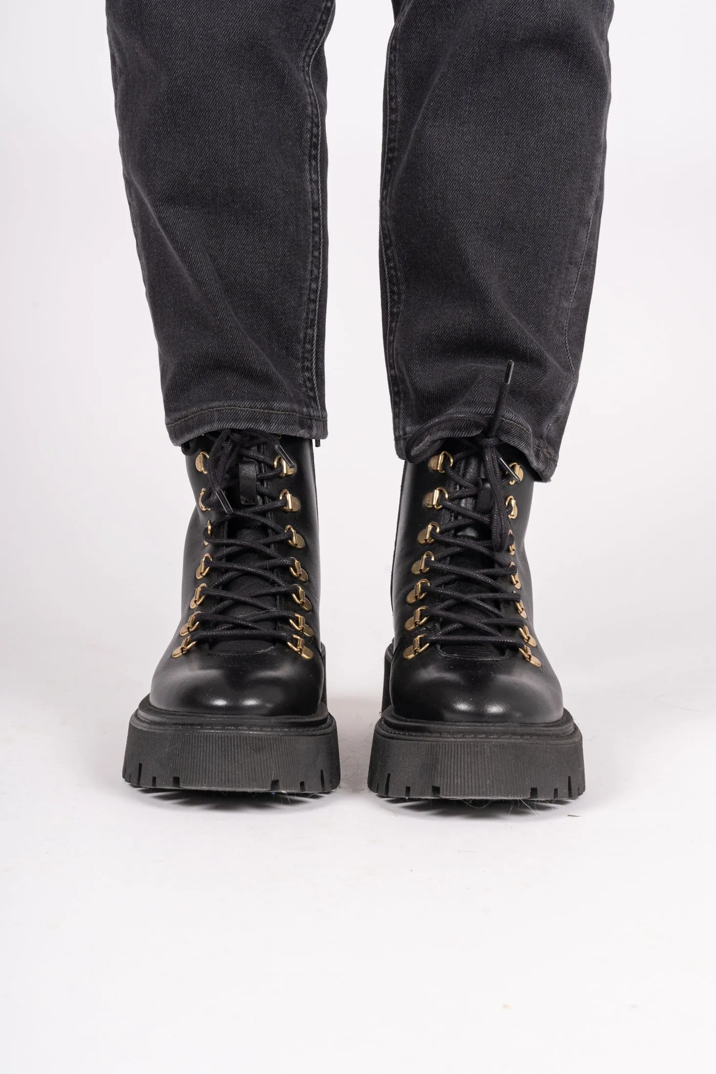 Biagarbi Hiking Boot Crust - Black