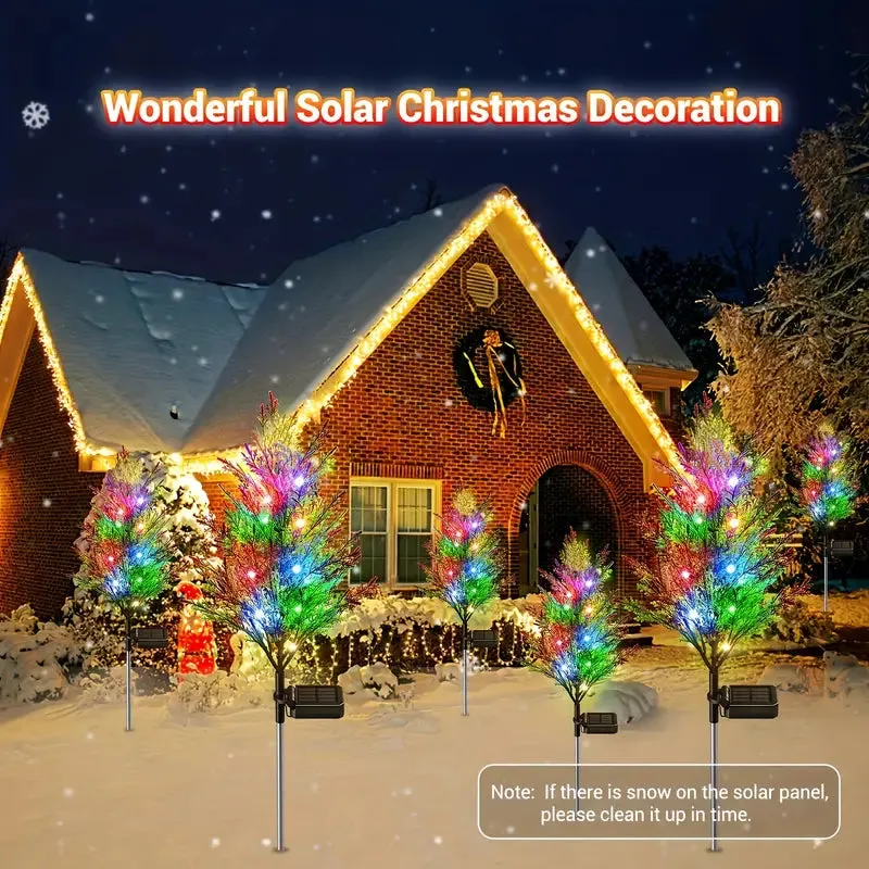 Christmas Solar Lawn Lamp, Garden Solar Light Tree