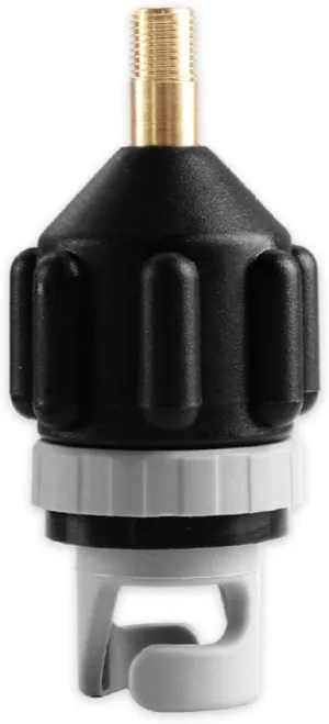 CLISPEED Paddle Board Pump Adapter, Inflatable Boat Pump Adaptor, Air Pump Air Adapter Standard Schrader Conventional Air Value Converter Inflator Adapter Spoke Plate Attachment