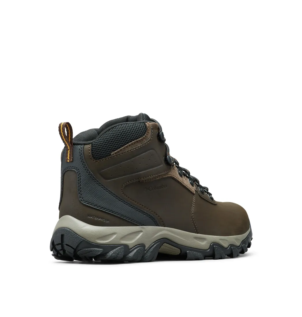 Columbia Men's Newton Ridge Plus II Waterproof Trail Boots (Cordovan/Squash)