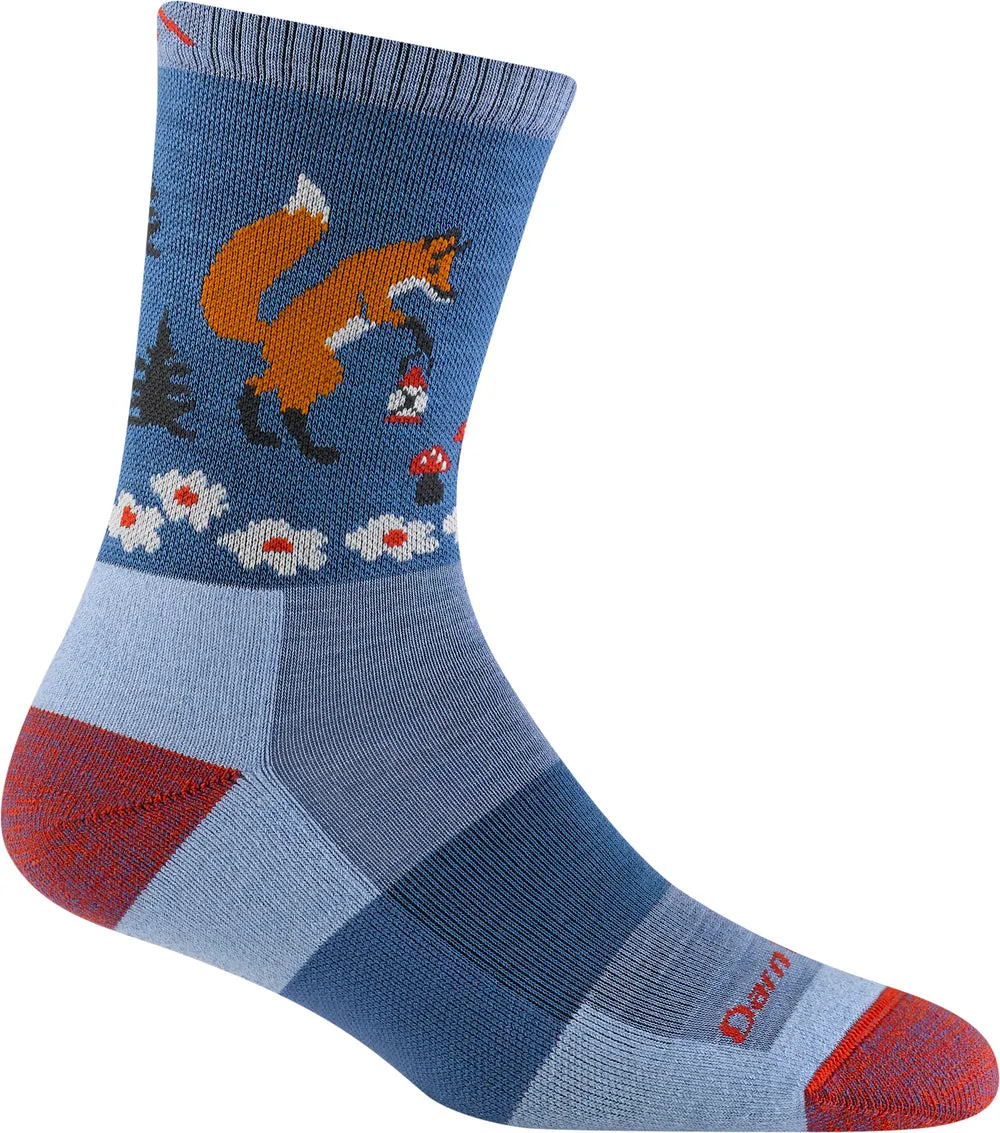 Darn Tough Women's Critter Club Micro Crew Lightweight with Cushion Sock