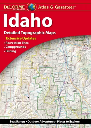 Delorme Atlas & Gazetteer Idaho Paperback  September 1, 2022