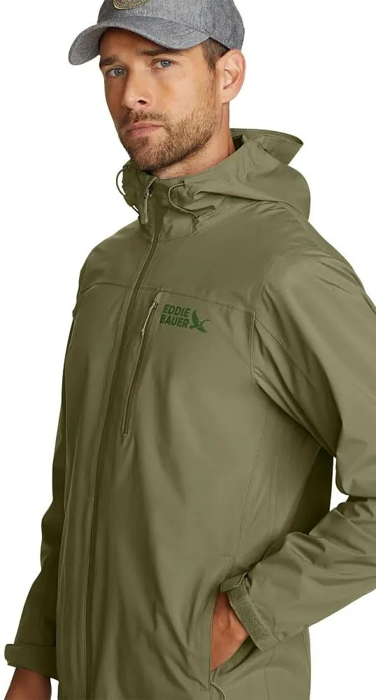 Eddie Bauer Men's Cloud Cap Stretch Waterproof Rain Jacket