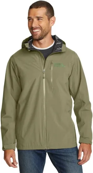Eddie Bauer Men's Cloud Cap Stretch Waterproof Rain Jacket