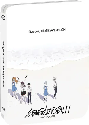 Evangelion: 3.0 1.11 Thrice Upon a Time - Limited Edition Steelbook [Blu-ray]