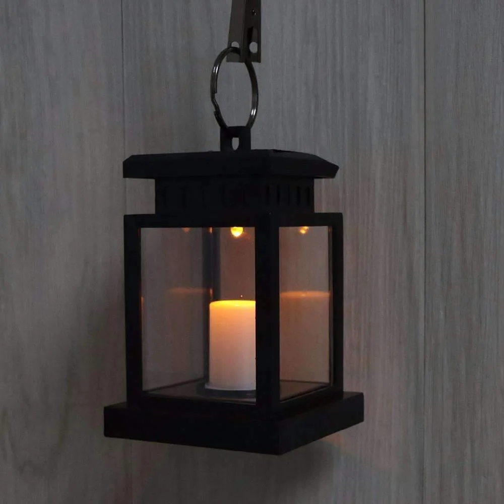 Flameless Solar Hanging Lantern (Waterproof)