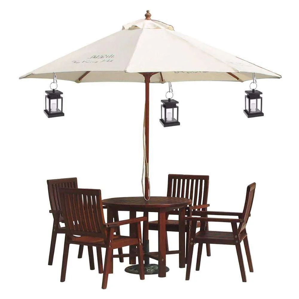 Flameless Solar Hanging Lantern (Waterproof)