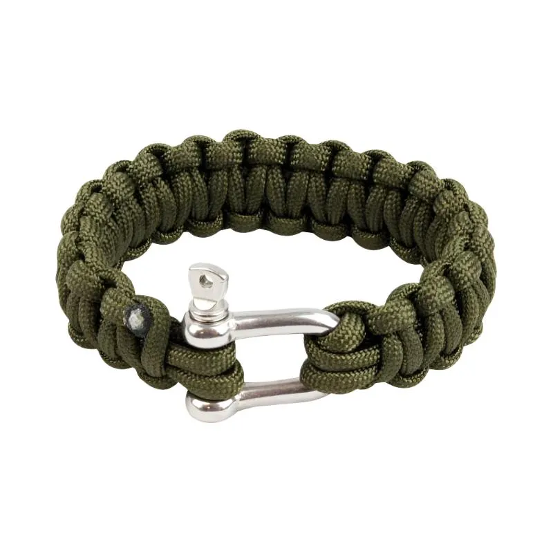 Highlander Paracord Bracelet D Ring