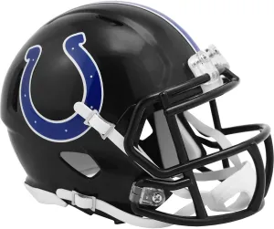 Indianapolis Colts Helmet Riddell Replica Mini Speed Style On-Field Alternate 2023 Indiana Nights