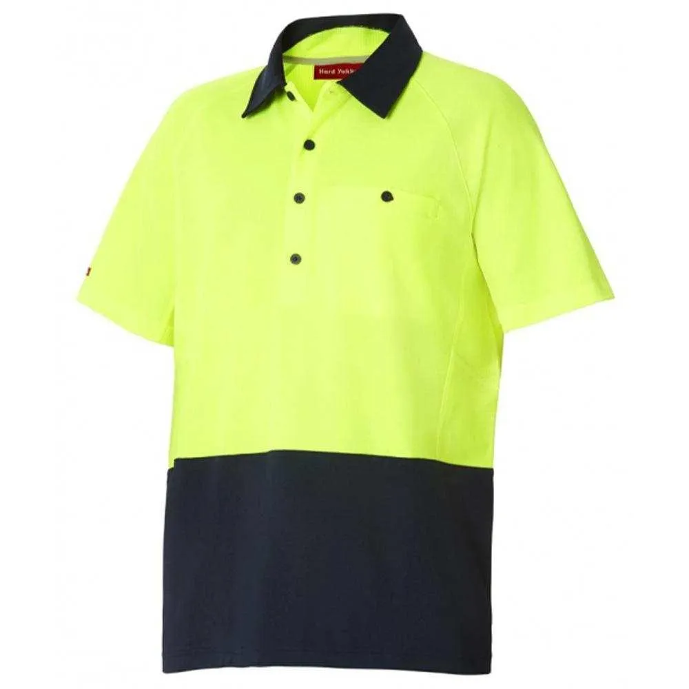 Koolgear Hi Vis 2 Tone Vented Polo