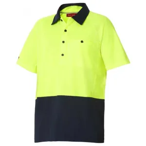 Koolgear Hi Vis 2 Tone Vented Polo