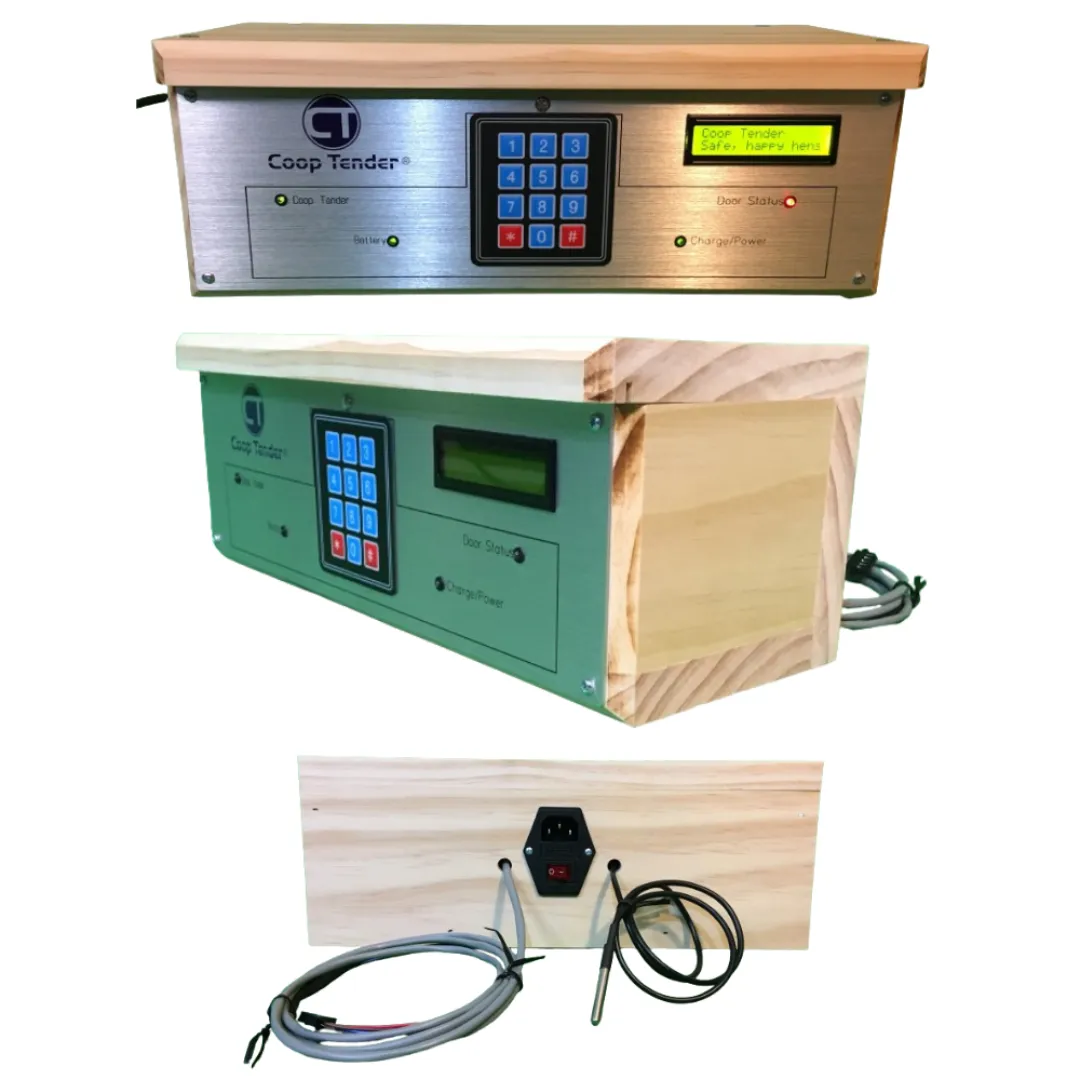 Large Solar Powered Chicken Coop Door