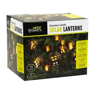 Lytworx 2.7m Flameless Candle Solar Lanterns