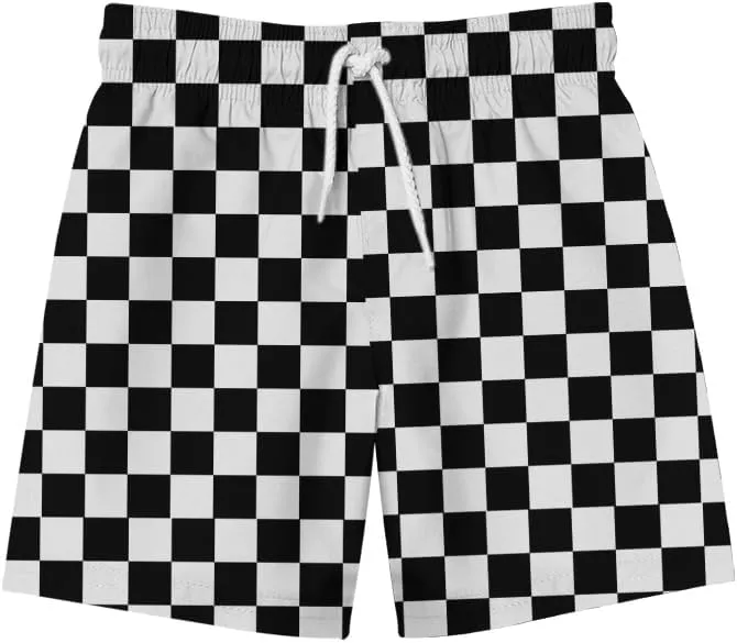 Men's Beach Shorts with Elastic Waistband Vacation & Summer Outdoor Activities