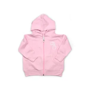 Michigan Hands Toddler Zip Hoodie (Pink)