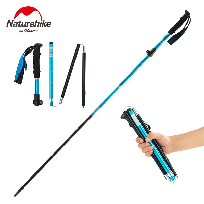 Naturehike Trekking Poles Folding Hiking Stick