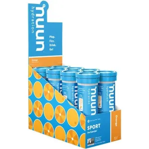 Nuun Sport Hydration Tablets: Orange, Box of 8 Tubes