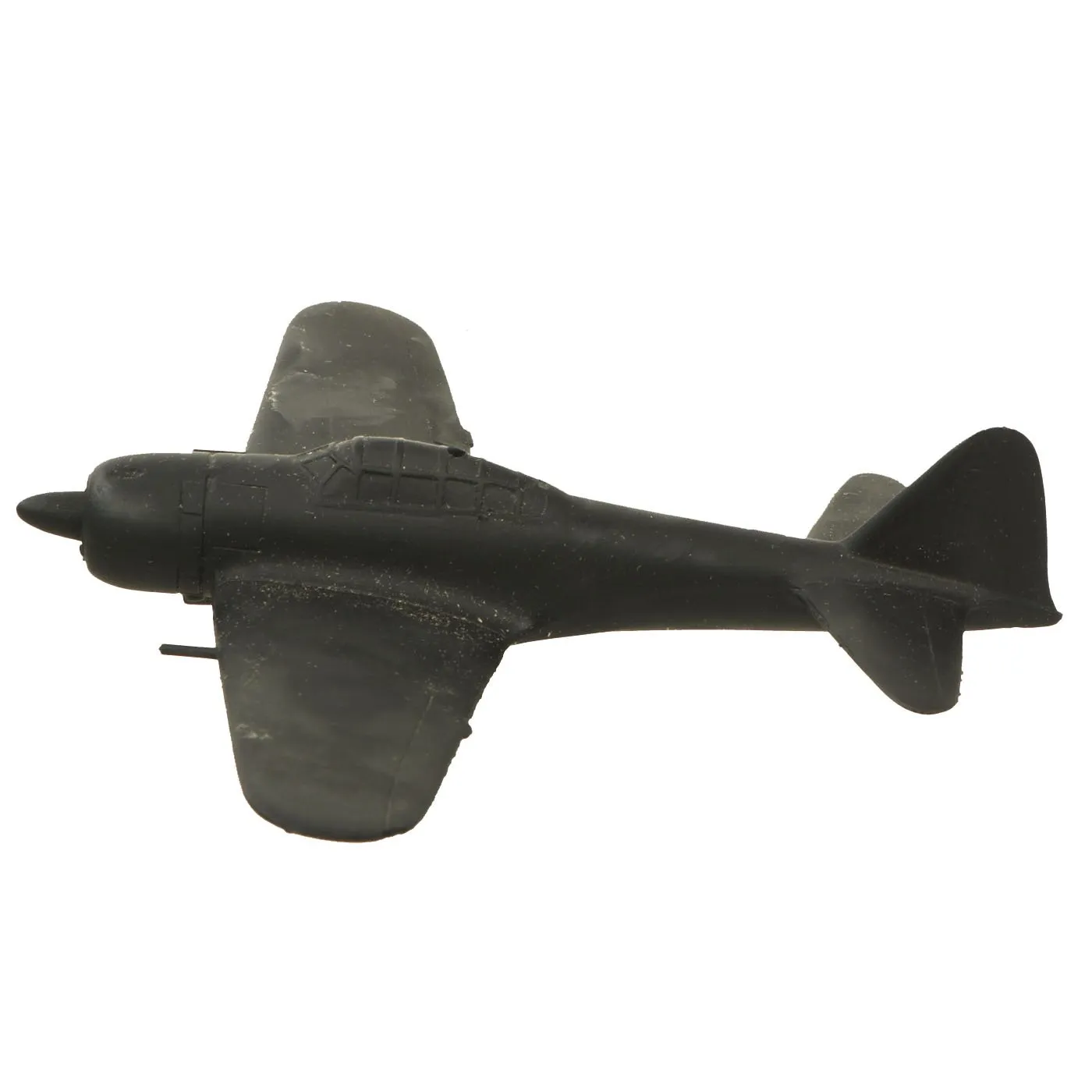 Original U.S. WWII Boxed 1944 Japanese Mitsubishi A6M Zero "Zeke" Night Fighter Recognition Model Airplane by Design Center