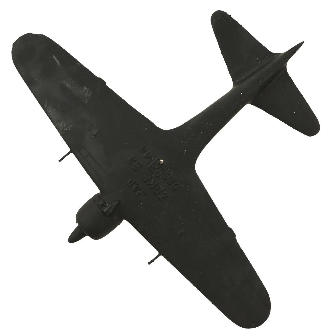 Original U.S. WWII Boxed 1944 Japanese Mitsubishi A6M Zero "Zeke" Night Fighter Recognition Model Airplane by Design Center