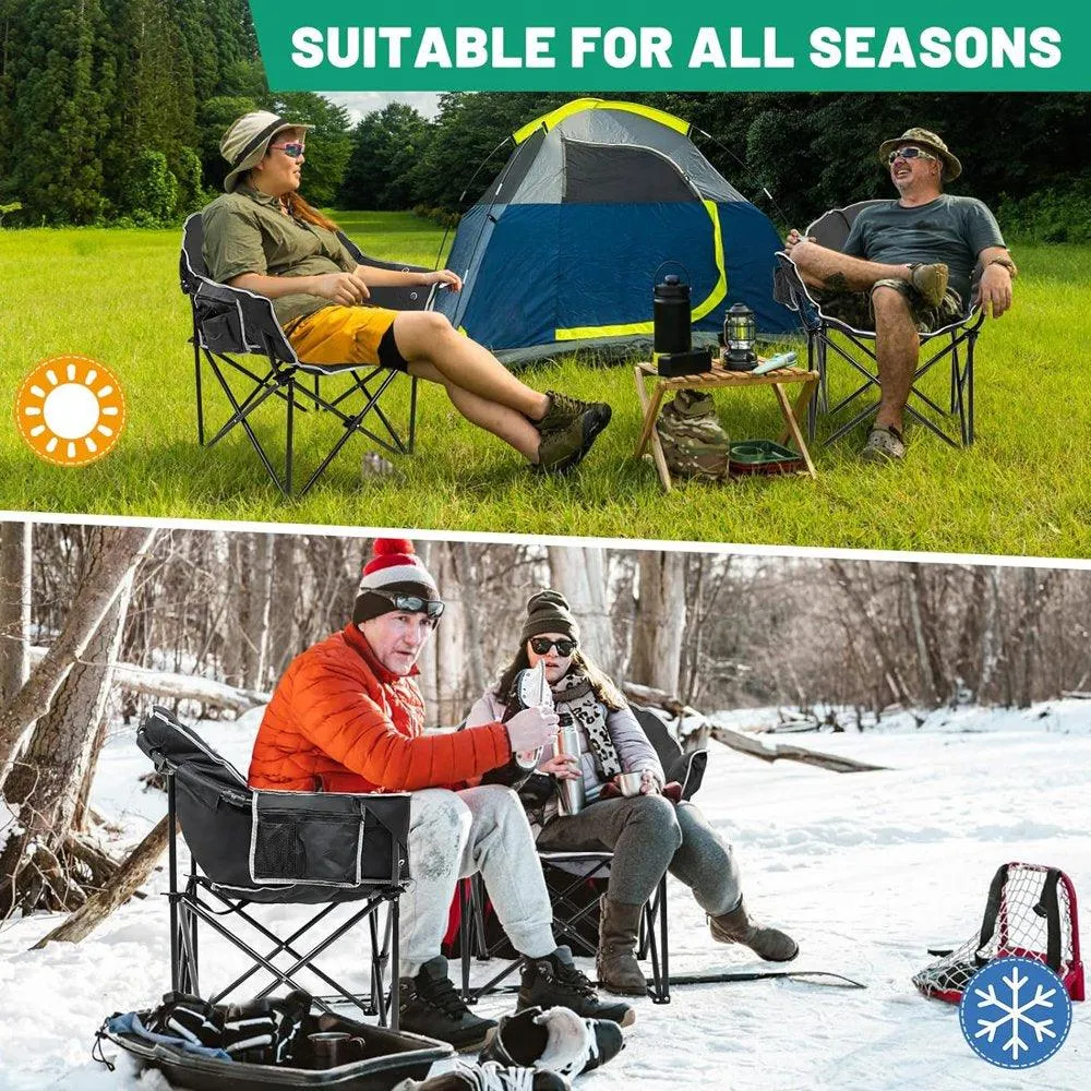Oversized Heated Camping Chair.