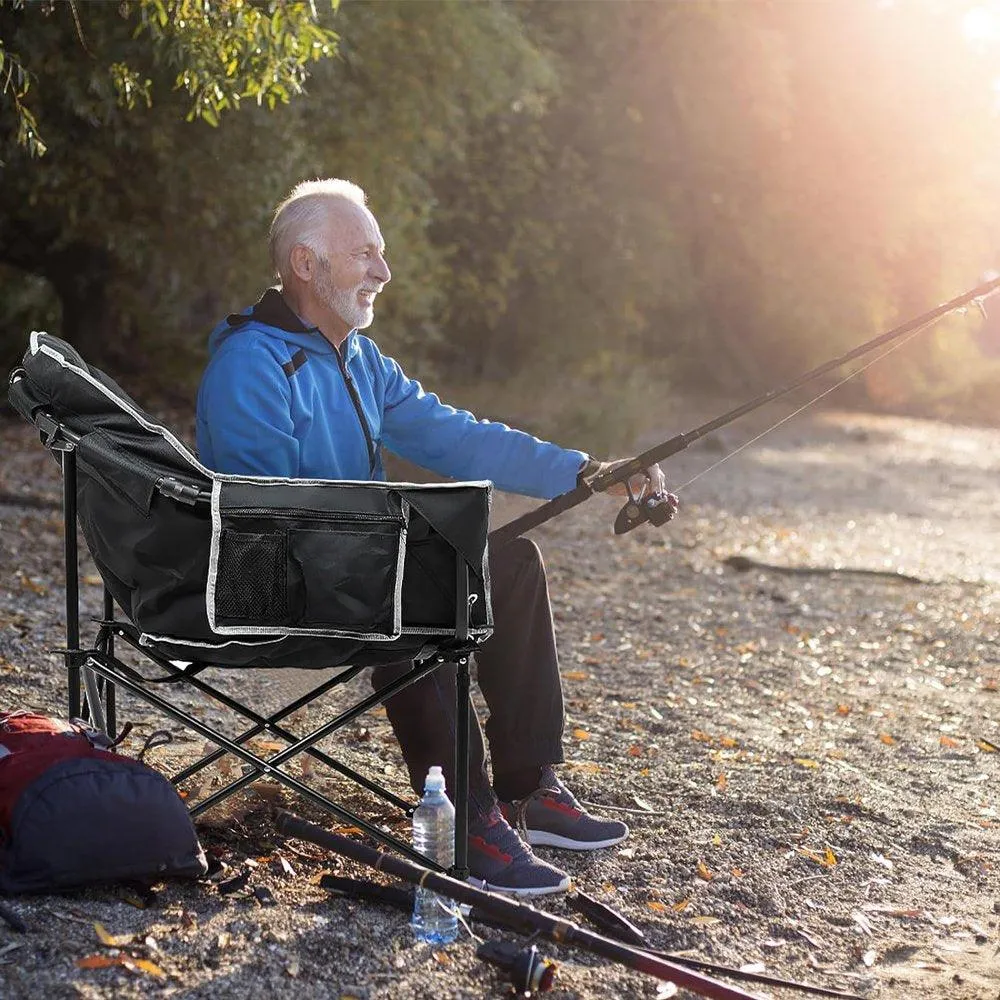Oversized Heated Camping Chair.