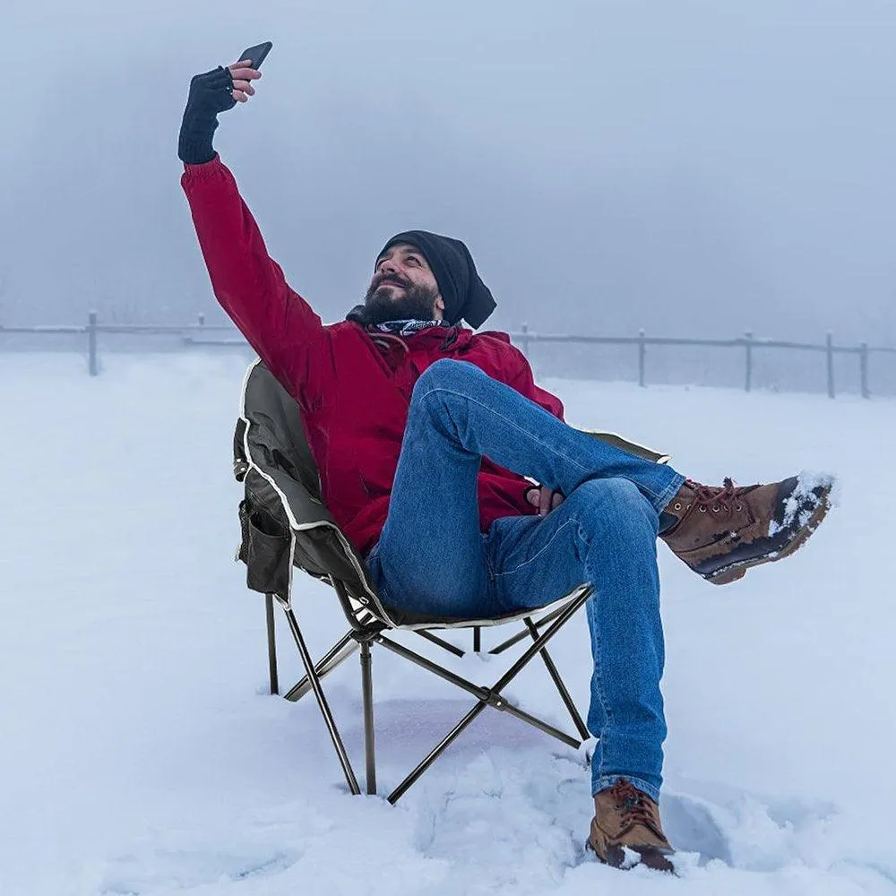 Oversized Heated Camping Chair.