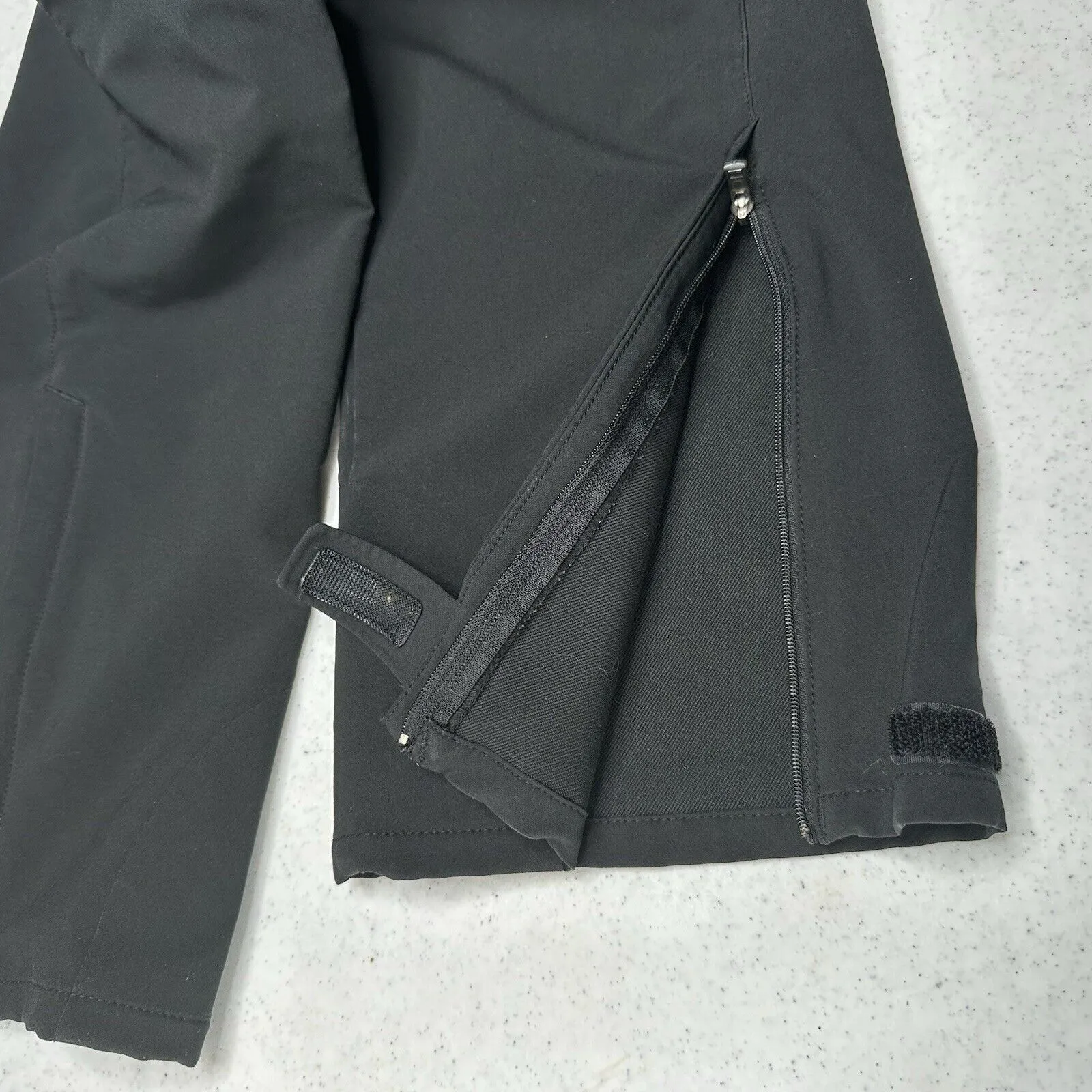 REI Co Op Pants Womens 2 Endeavor Black Hiking Gorpcore Trail Outdoor Zip Hem