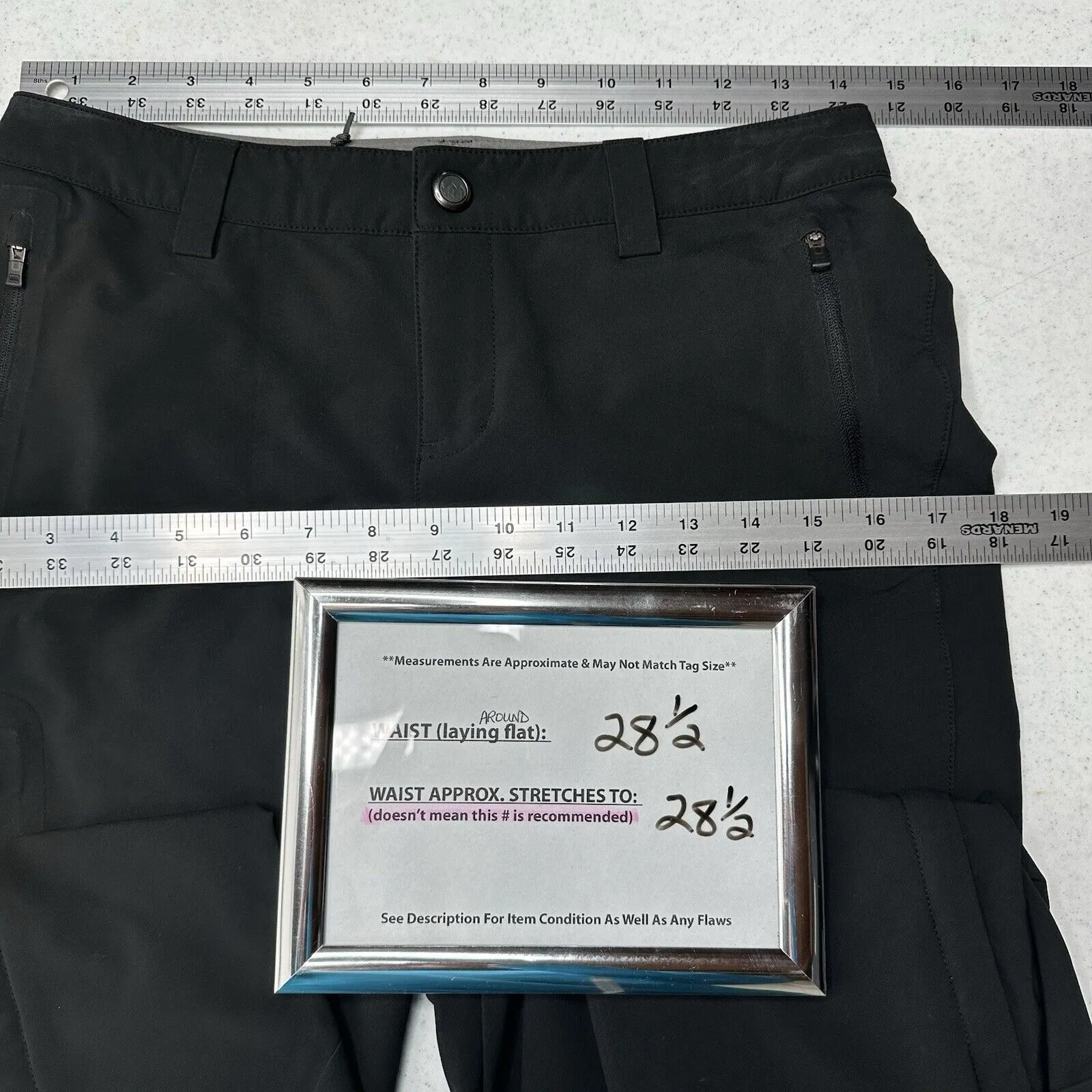 REI Co Op Pants Womens 2 Endeavor Black Hiking Gorpcore Trail Outdoor Zip Hem