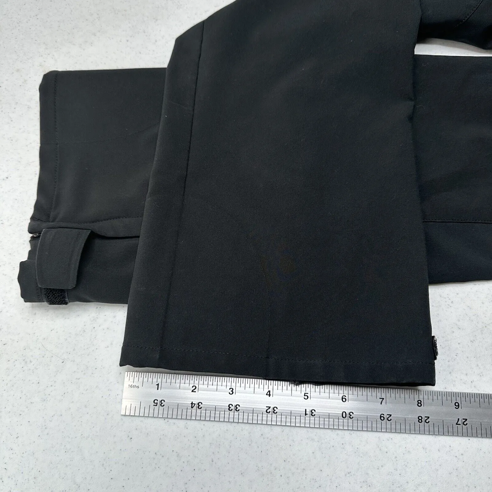 REI Co Op Pants Womens 2 Endeavor Black Hiking Gorpcore Trail Outdoor Zip Hem