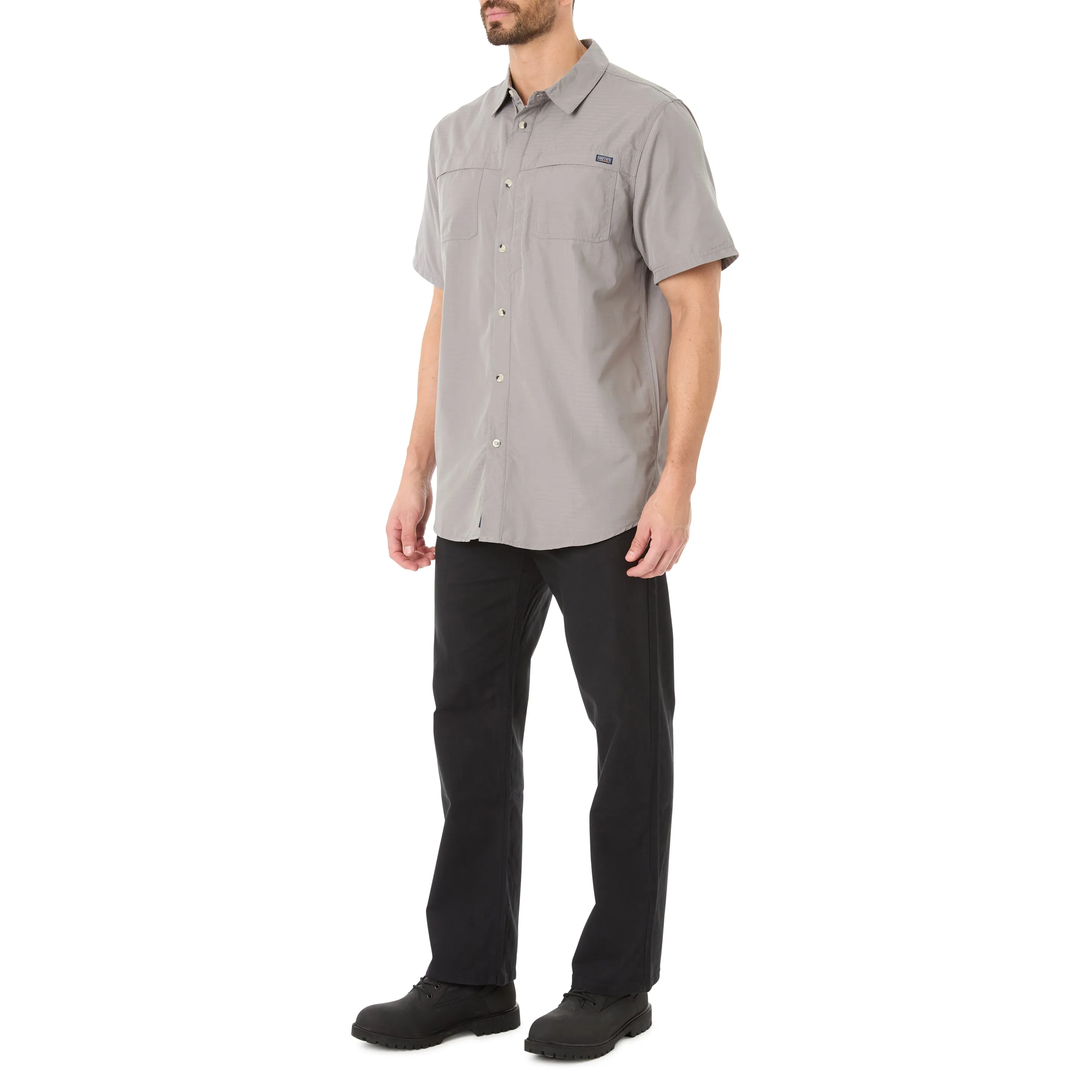 SHORT SLEEVE POLY/COTTON RIPSTOP PERFORMANCE SHIRT