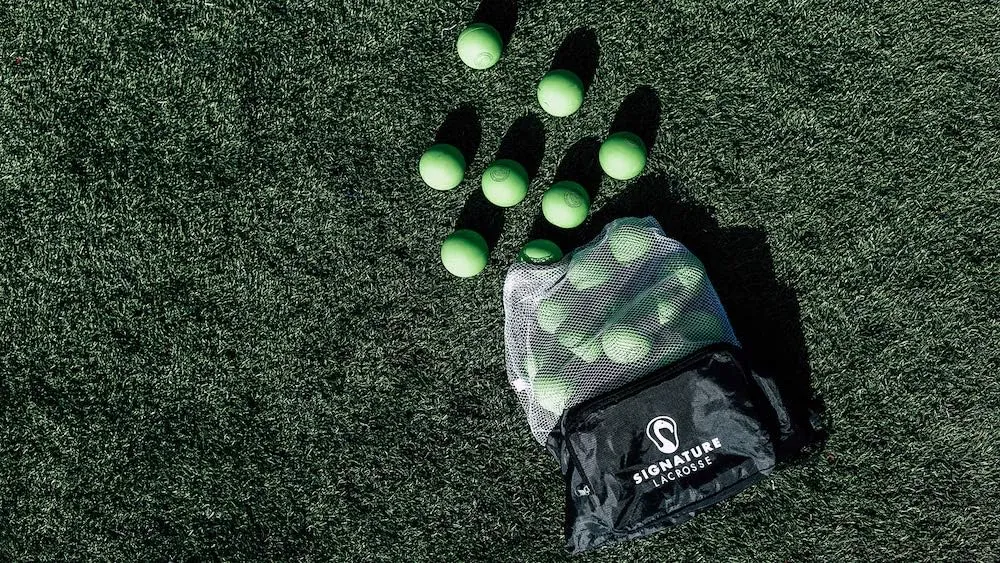 Signature Lacrosse Ball Set - Packs of 2, 4, 8, 12, and 120 - No Chemical Smell Massage Balls, Myofascial Release Tools, Back Roller, Muscle Knot Remover
