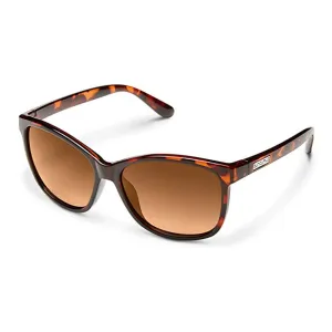 Suncloud Unisex Tortoise Frame Brown Gradient Lens Polarized Sashay Sunglasses - 20529608658LA