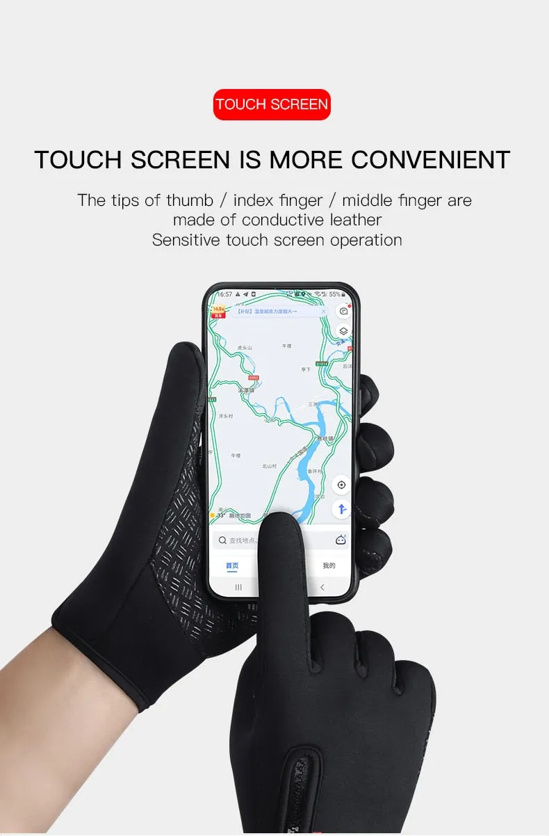 Touchscreen Thermal Waterproof Gloves