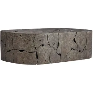 Trinidad Outdoor Cocktail Table, Smoked Truffle