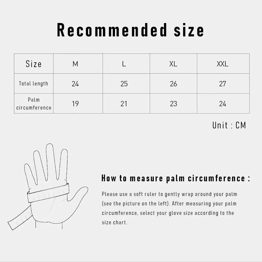 Unisex Waterproof Winter Touch Screen Fleece Gloves with Zipper Pocket for Outdoor Sports