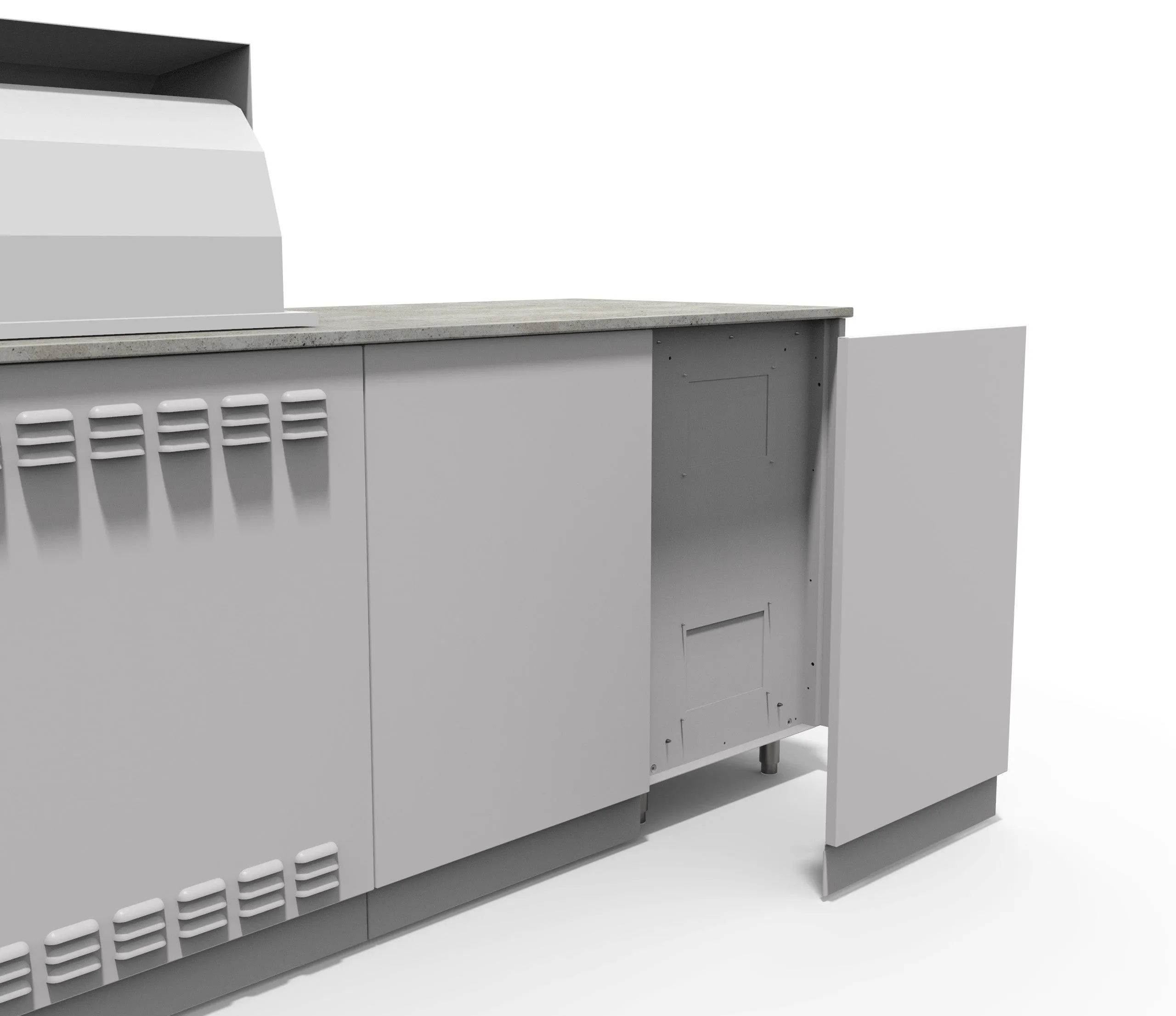 Urban Bonfire Mist 42 Outdoor Kitchen