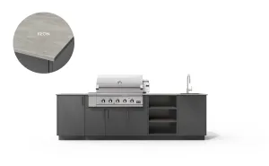 Urban Bonfire Mist 42 Outdoor Kitchen