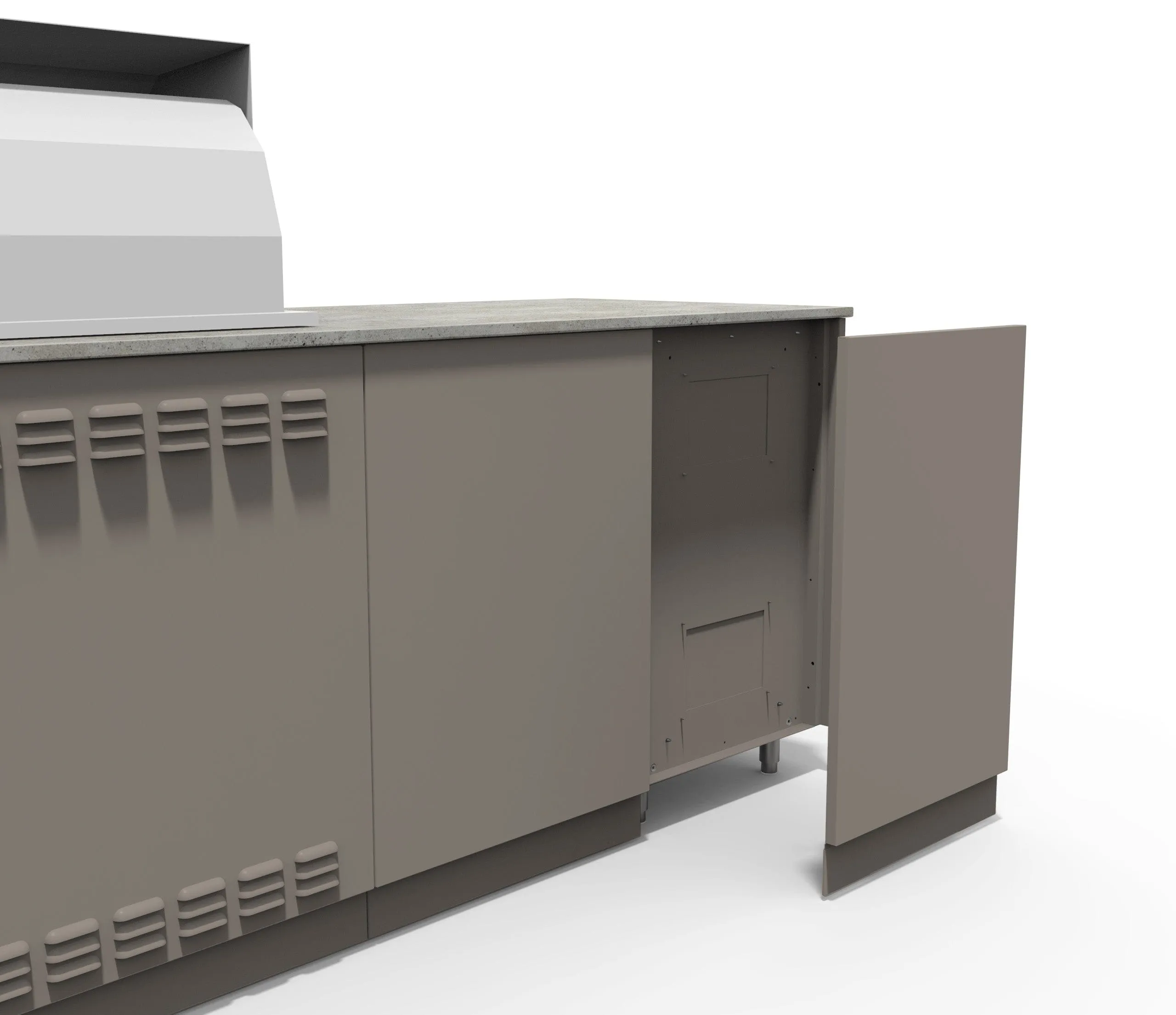 Urban Bonfire Mist 42 Outdoor Kitchen