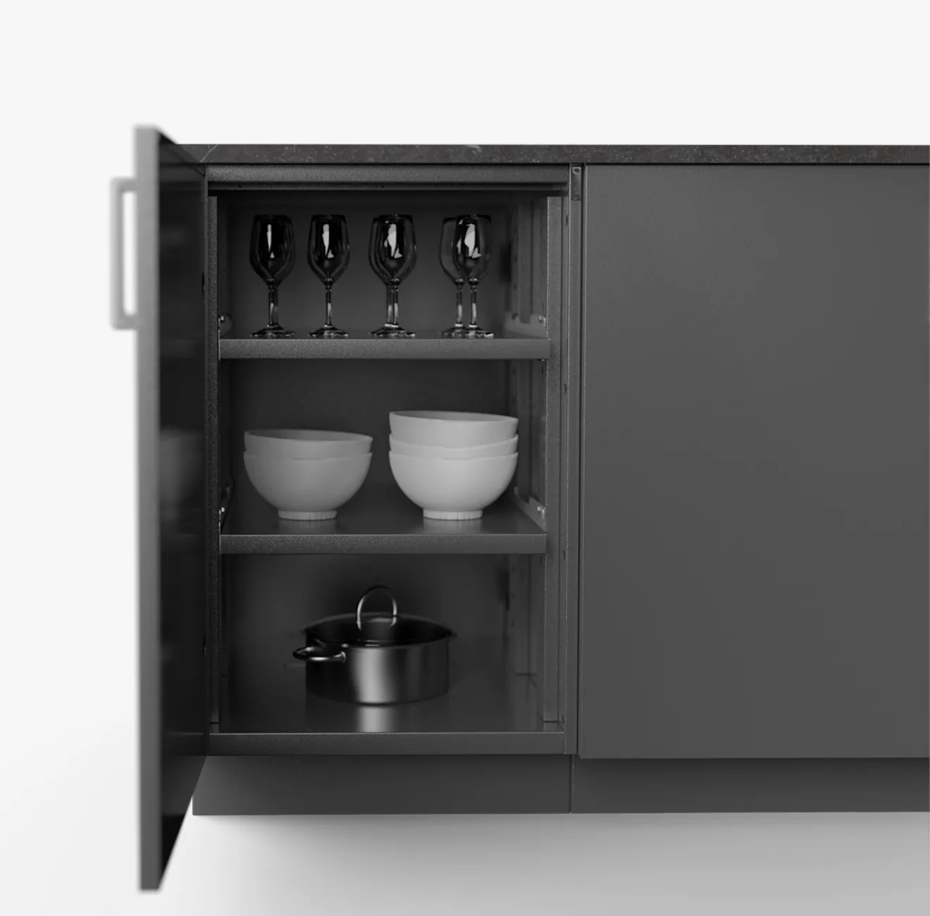 Urban Bonfire Mist 42 Outdoor Kitchen